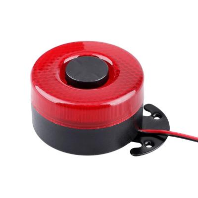 China 12V-24V 105dB ABS Plastic Reversing Horn Auto Warning Vehicle Reversing Loud and Clear Alarm Speaker Buzzer with Warning Light DL21101802 for sale