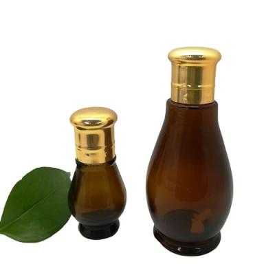 China Luxury Wholesale 10ml 20ml 30ml 50ml 100ml Personal Care Unique Design Essential Oil Glass Bottle for sale