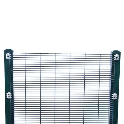 China Easily Assembled Garden Galvanized Iron Anti Climb Anti Theft Welded Mesh 358 Fence for sale