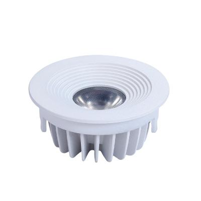 China Luces Good Quality European COB Ceiling Lamp Die-Cast Aluminum 8W Trimless Recessed Anti-glare Warm White Led Downlight For Indoor for sale