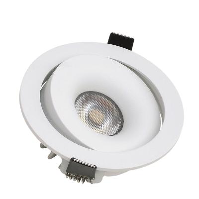 China 2022 New 7W 8W 9W 10W Modern Dimmable Led Light Cob Luces Lighting Solutions Smart Anti Glare Led Downlight For Indoor for sale