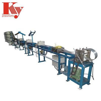 China Automatic Wire Tape Factory 50Hz Wire Tape Gluing Staple Wire Assembling Machine for sale