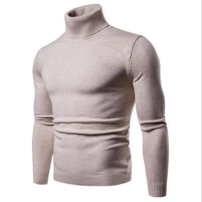 China Anti-Wrinkle Corset Mens Sweaters Autumn Soft Warm Pullover Turtle Neck Sweater Winter Long Sleeve Knit Turtle Neck Men for sale