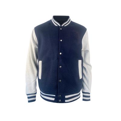 China Breathable Letterman Baseball Jackets Mens Varsity Jacket Custom Made for sale