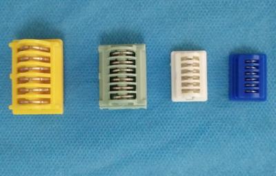 China Yellow White Blue	Titanium Ligating Clips Gallbladder Surgery Class II Level for sale