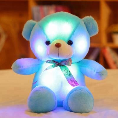 China Plush Customized Led Teddy Bear Light Cute Soft Stuffed Animal Led Bear Toys Led Shiny Oso Teddy Bear With Led From Plush Toys for sale