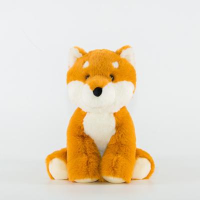 China Good Quality Stuffed Plush Toy Sell Well Mini Cute Orange Soft Stuffed Cartoon Dog Plush Toy for sale