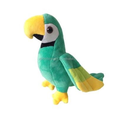 China 2022 Plush Stuffed Animals Shape Personalized Colorful Bird Toy Animals Stuffed Parrot Plush Toy for sale