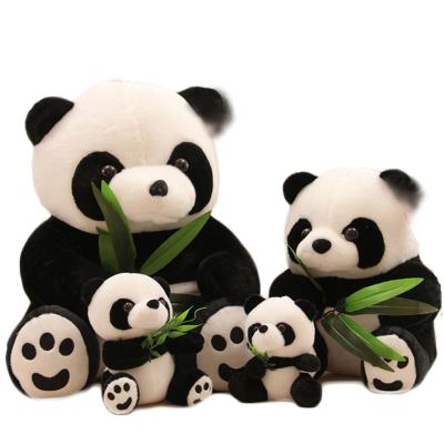 China Silkprint/Heat Transfer/Embroidery Silkprint/Heat Transfer/Lovely Wholesale Black and White Panda Soft Toy Panda Bear Stuffed Animals Embroidery Plush for sale