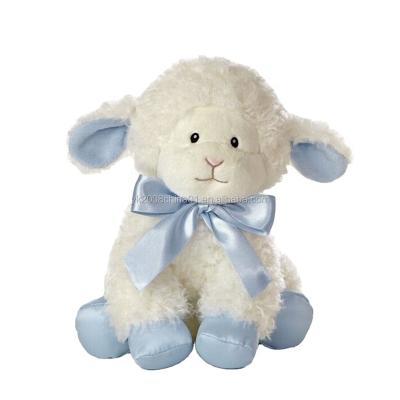 China Silkprint/Heat Transfer/Embroidery Silkprint/Baby Stuffed Heat Transfer/Lamb Embroidery Performance High Sheep Plush Toys Wholesale for sale