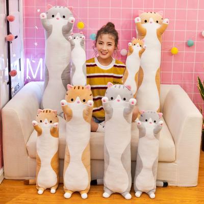 China Cute Cat Plush Toy Cushion Pillow Plush Toy Cat Plush Toy Pillow Stuffed Bed Pillow for sale