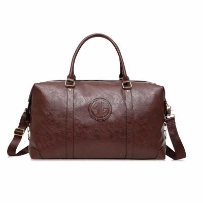 China Durable Wholesale Leather Duffel Bag Travel Duffel Bag, Leather Tote Weekend Gym Travel Bag for sale