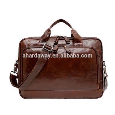 China Wholesale Genuine Leather Handbag and Briefcase 2020 Latop Travel Document File Briefcase for Men for sale