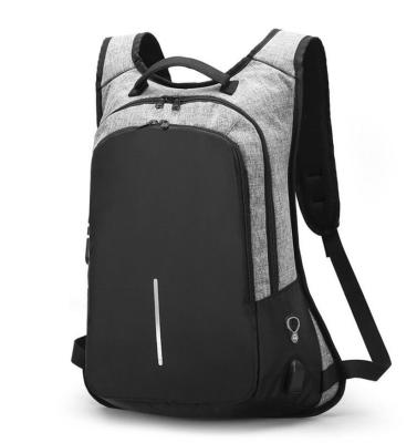 China NATIONAL 30% off anti-theft travel laptop backpack, innovative business safe backpack with code-lock USB earphone for sale