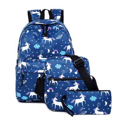 China Trendy Unicorn Backpack Fashion School Cute Cute Unicorn Bagpack for sale