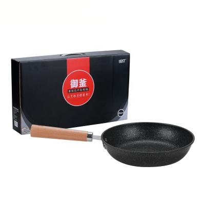 China High Quality Cast Iron Stocked Cookware Non Stick Frying Pan Kitchen Frying Pan for sale