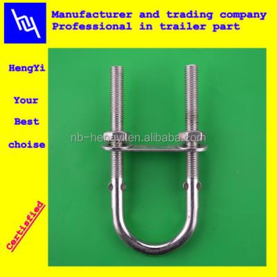 China Carbon steel or stainless steel OEM u hook screw for sale