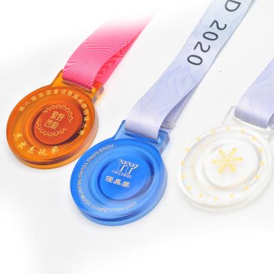 China Health Care Institutes Medal Maker Marathon List Glory Member Memorial Medal Crystal Customization for sale