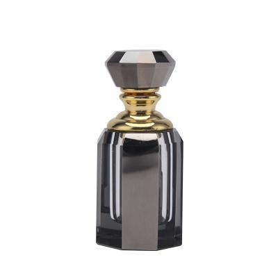 China Hot-selling Black Mini Gift Perfume Bottle Crystal Perfume Bottle for sale