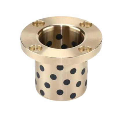 China Flanged Sleeve Shoulder Type Oil Free Bushing Self Lubricating for sale