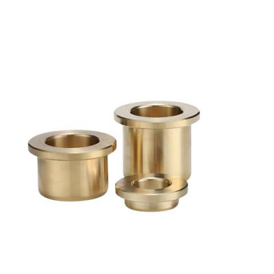 China Long lasting Low Friction Solid Bronze Bearings for Oil Or Grease Lubrication for sale