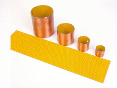 China Slide Paths PAS Bronze Bushing Material Wrapped POM Lined Bushings for sale