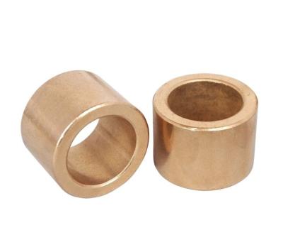 China OEM C86300 SAE 430B Manganese Bronze Straight & Flanged Bushing Cast Bronze Bushings Machined CNC Parts for sale