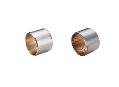 China Connecting Rod Bimetal Bearing Bushes oil groove JF800 / SAE797. JF800 Bimetallic Bearing's steel-bronze for sale