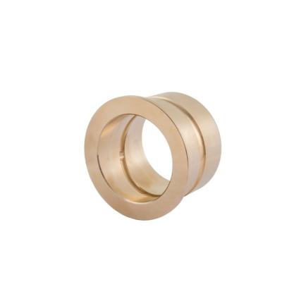 China High Tensile Manganese Bronze Bush ASTM C86300 Flange Groove Bearings for sale