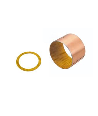 China Porous Polyme Plain Bushings  DIN European Standard  Sleeve Bearings for sale