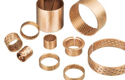 China CuSn8 CuSn6 BRM10 Wrapped Bronze Bearings Self Lubricating for sale