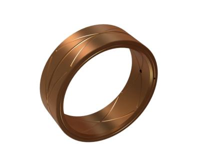 China Plain Bearing Flywheel Self Lubricating Bronze Bushings Metric Size for sale