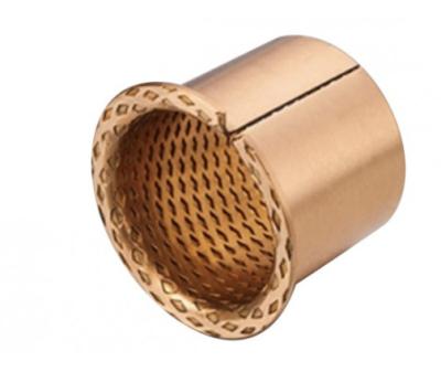 China Cylindrical Alloy CuSn8 Wrapped Bronze Bushings CSB-090 for sale