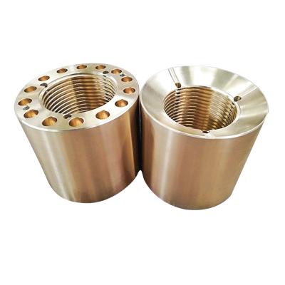 China Press Cast Bronze Bearings ZCuZn24Al6Fe3Mn3 Cylindrical for sale