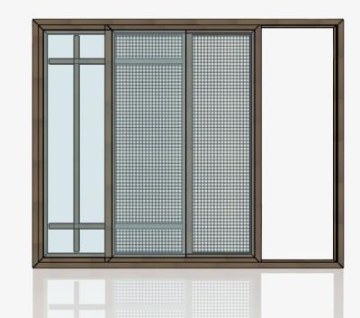 China Cost Effective Folding Aluminum Double Screen Hung Sash Window With Single Hung Fly Screen Aluminum Glass Windows for sale