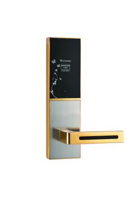 China Luxury hotel use zinc alloy hotel door lock system for sale