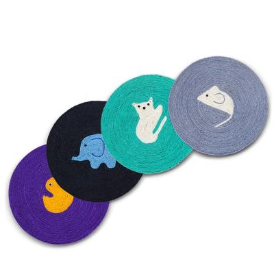 China Travel Pet Mat Cotton Cartoon Cushion Cute Look For Pet Sleep for sale