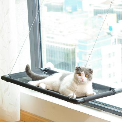 China Wholesale Travel Cat Hammock With High Load Capacity Sucker Window Hanging for sale