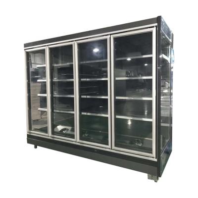 China Custom Single-temperature Supermarket Display Powder Drink Display Beer Cooler for sale