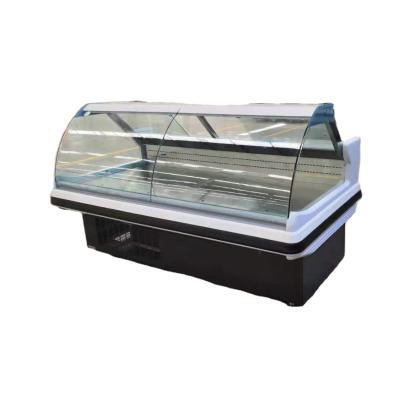 China One Upright Commercial Glass Supermarket Display Freezer Single-door Meat Single-temperature Fresher Ce for sale