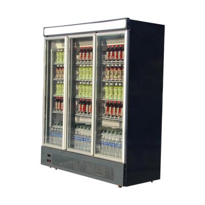 China Custom Cold Glass Front Display Fridge White Single-Temperature Commercial Drink Cooler for sale