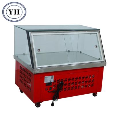 China Single-Temp Deli Meat Crate Deli Introduces Display Fridge Freezers Cabinets Custom Glass Duck Neck Display Cooler Compressor Cooling NC; HEB for sale