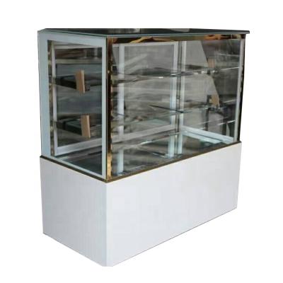 Cina Single-temperature Door Cake Freezer Dessert Fridge Bakery Display Cabinet Double Layers Tempered Glass Led Lamp Custom Glass in vendita