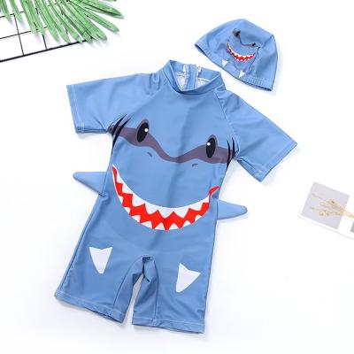 China Customized Designs Boys Swimwear Shirt Antibacterial Hooded Swimming Vest Kids Beach Print Rashguard UPF 50+ for sale