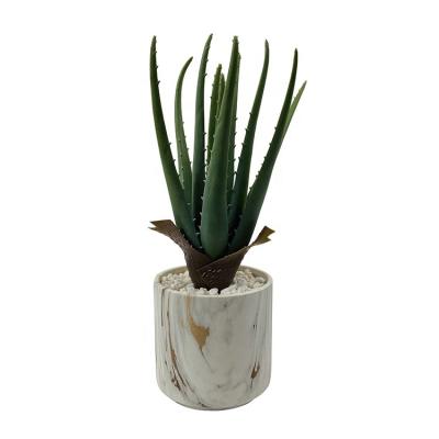 China Small 30mm Factory Price Modern Plastic Decor Porcelain Artificial Plant In Pot for sale