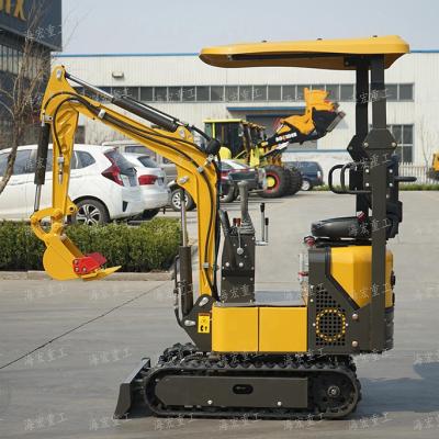 China Heavy Industry Machinery Repair Shops Shandong Haihong Mini Digger CTX8010 for sale