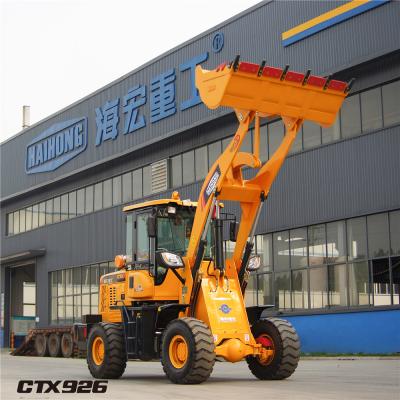 China ZL16 CTX926 1.6 Ton Best Sale Earth Moving Machinery Wheel Horse Loader / Side Loader 0.7m3 for sale