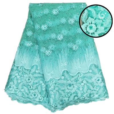 China Wholesale Price 2019 New Arrival Style Viable High Quality Luxury French Lace Fabric SH002 for sale