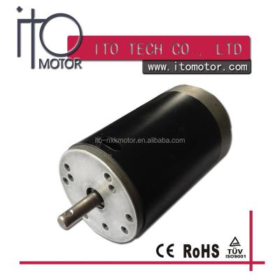 China drip-proof high voltage dc motor /180v low speed pm dc motor / low rpm dc motor diameter 78mm for sale