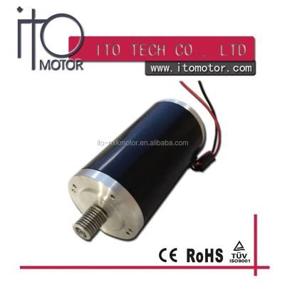 China OD 80mm Permanent Magnet Motor 12V Permanent Magnet 24V/80ZYT Drip Proof DC Motor High Torque 80mm Permanent Magnet DC Motor for sale